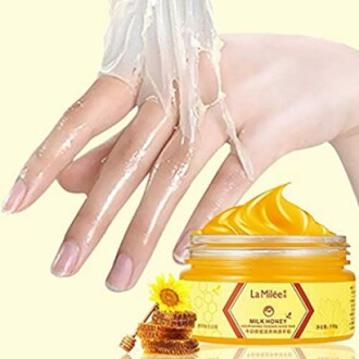 La Milee Hand Mask Milk Honey Peel Off Wax Review: Moisturizing & Exfoliating Benefits